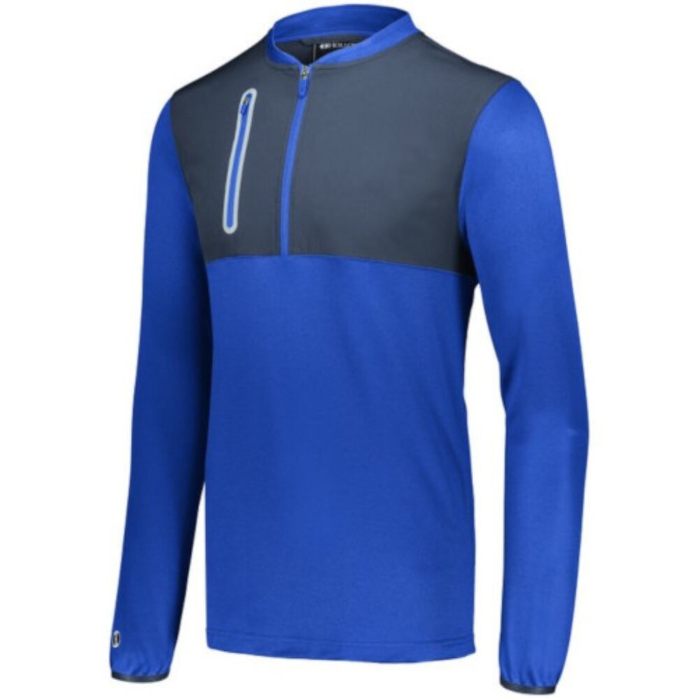 Holloway Weld Hybrid Pullover 229596 - Royal/Carbon